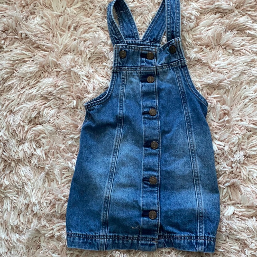 Gap toddler girl denim jumper
